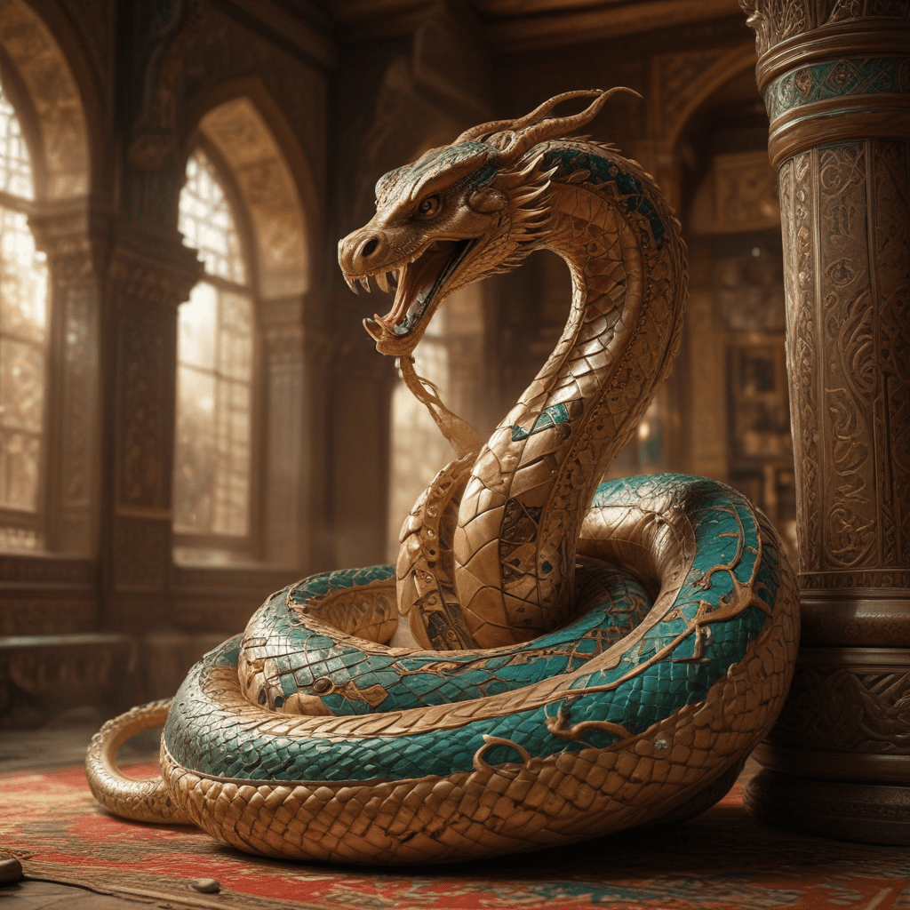 The Mythical Serpents of Persian Folklore
