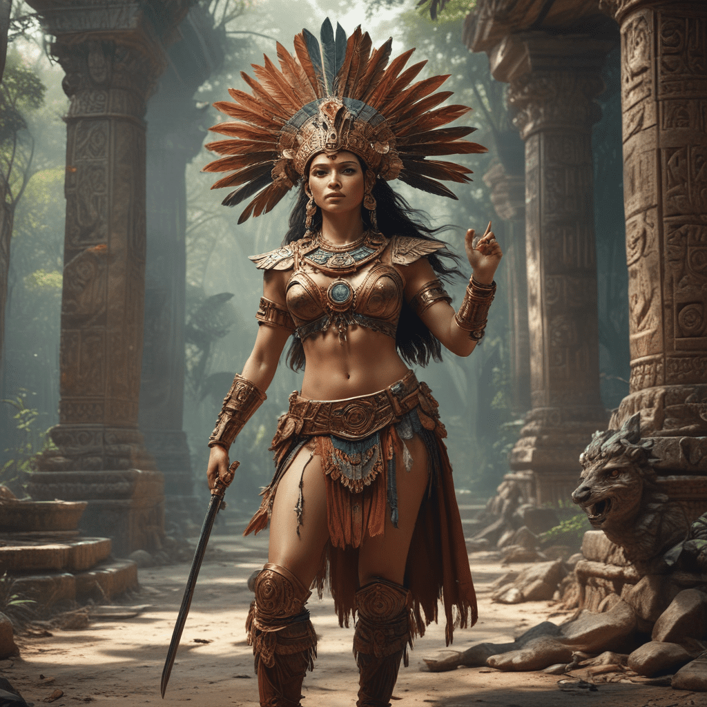 Mayan Mythological Heroes: Stories of Bravery and Sacrifice