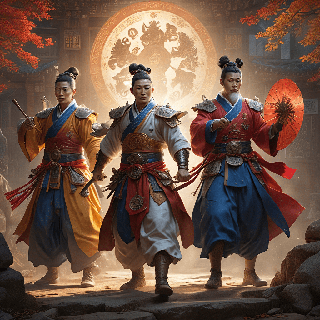 Mythical Guardians of Korea: The Four Directions