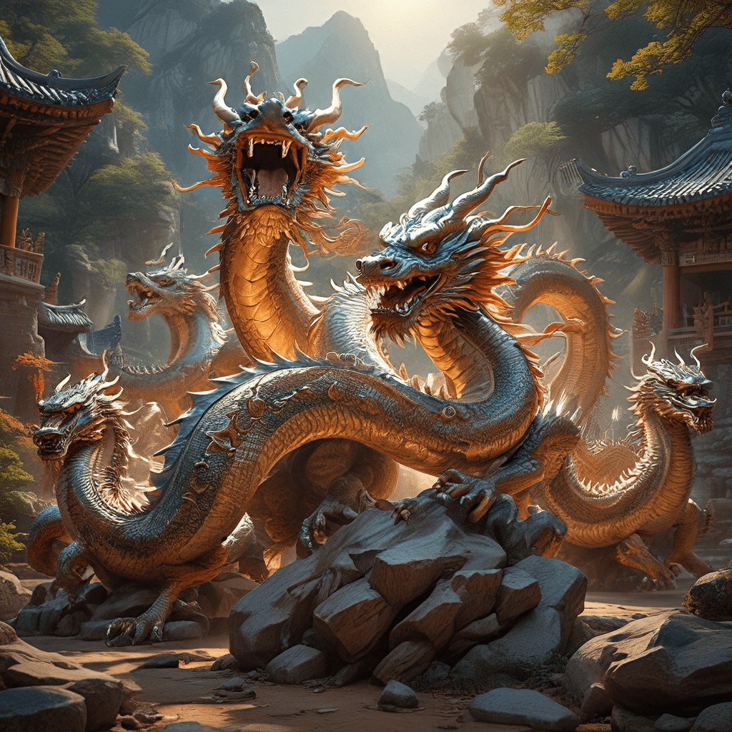 Nine Dragons of Korean Legend