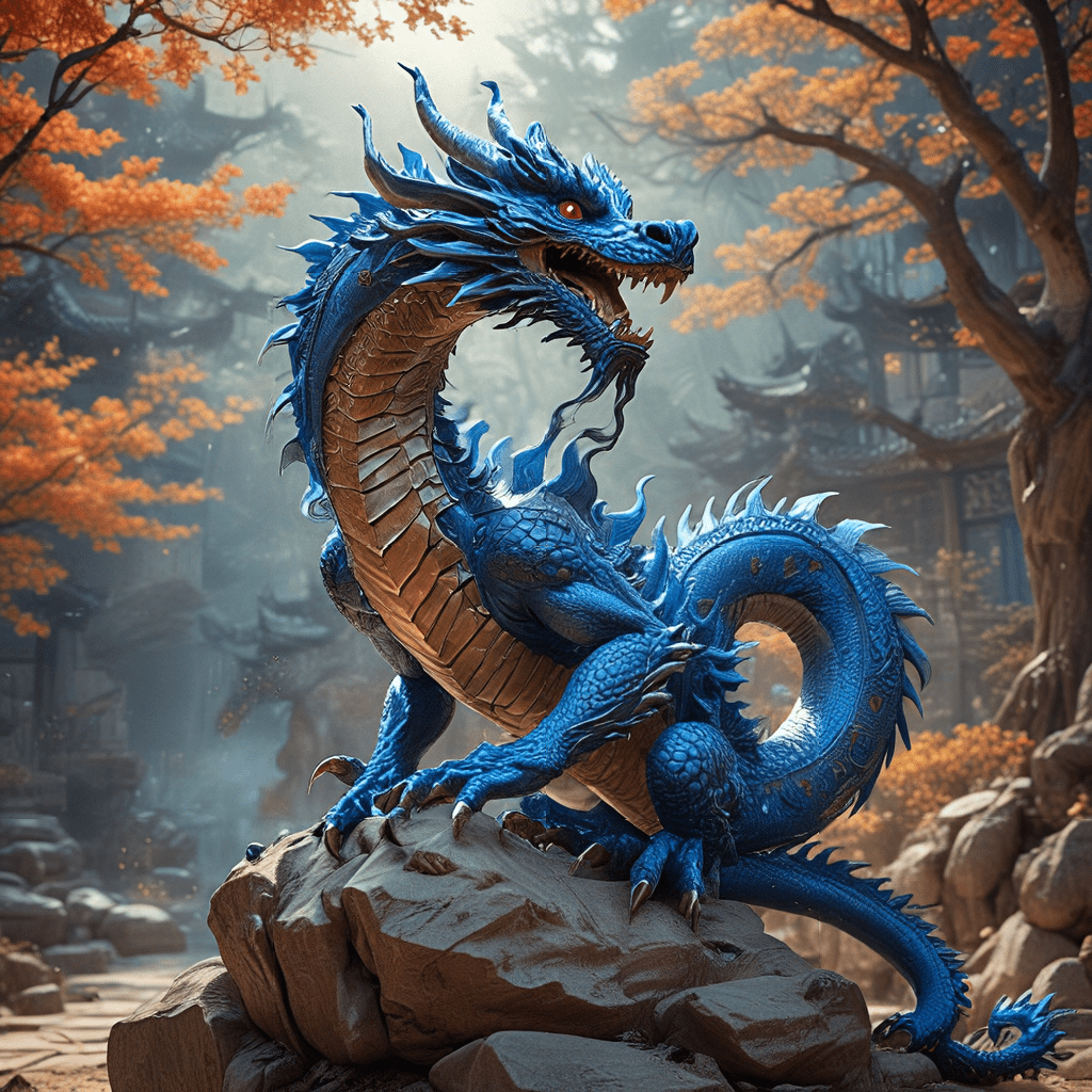 The Legend of the Blue Dragon: A Tale from Korean Mythology