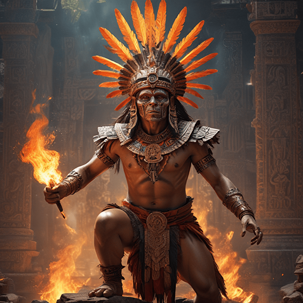 The Myth of the Aztec God of Fire, Xiuhtecuhtli