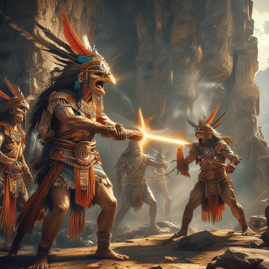 Incan Mythological Warfare: Battles of Mortals and Deities