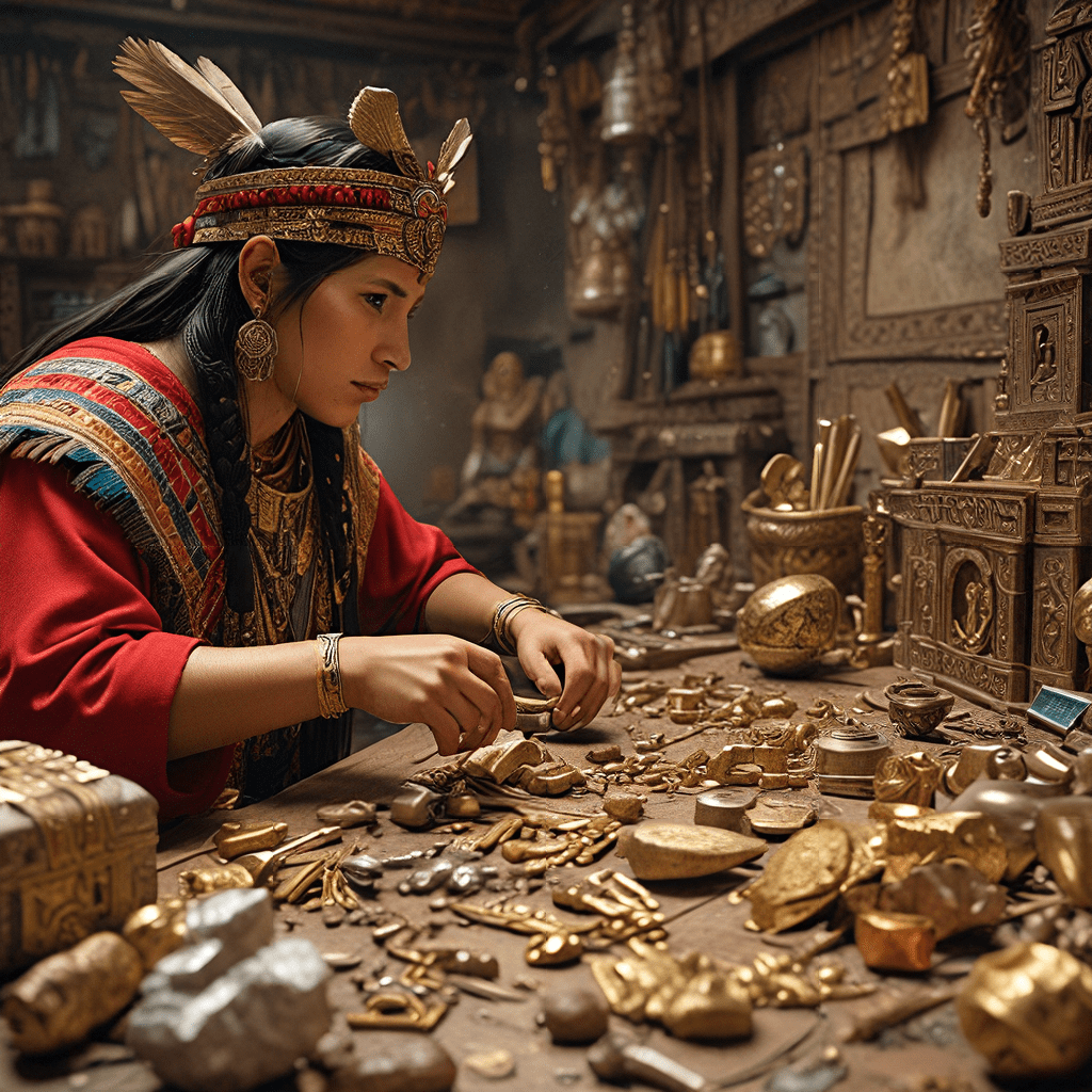 The Myth of the Incan Goldsmiths: Crafters of Precious Objects