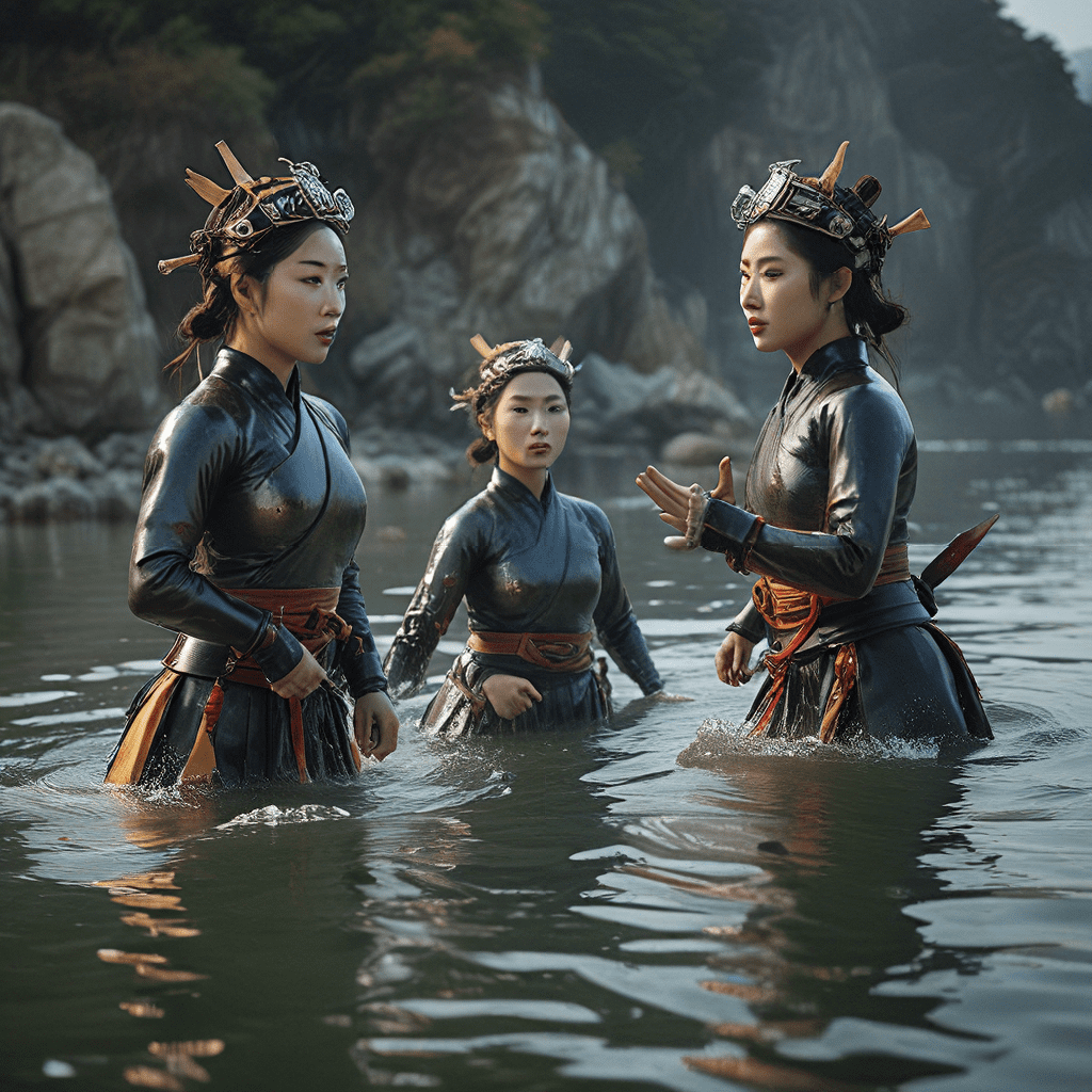 Korean Women Divers: Legends of the Sea