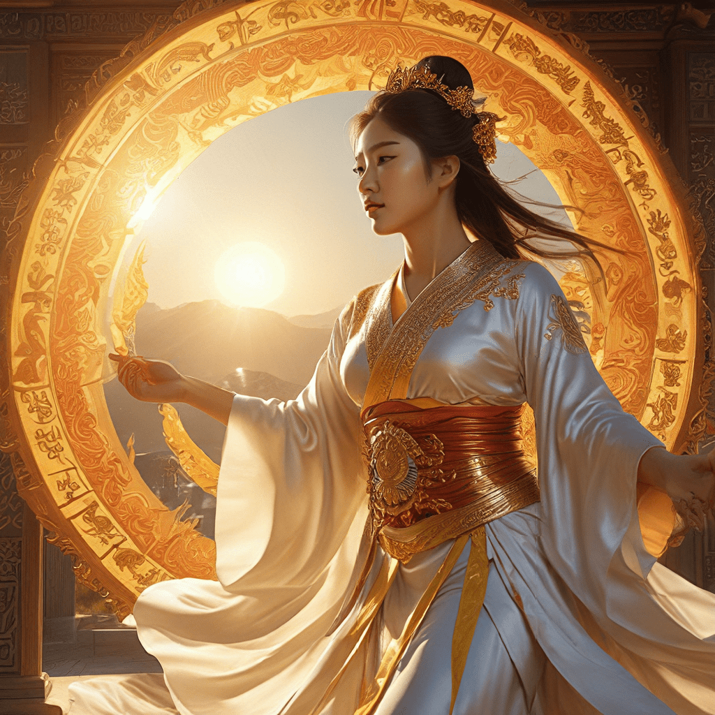 Sun Goddess of Korean Myth: A Tale of Creation and Sacrifice