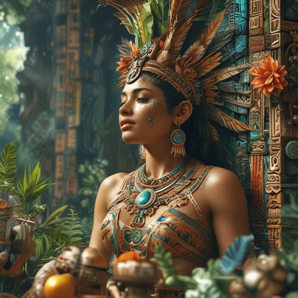 Mayan Mythology and the Art of Herbal Medicine