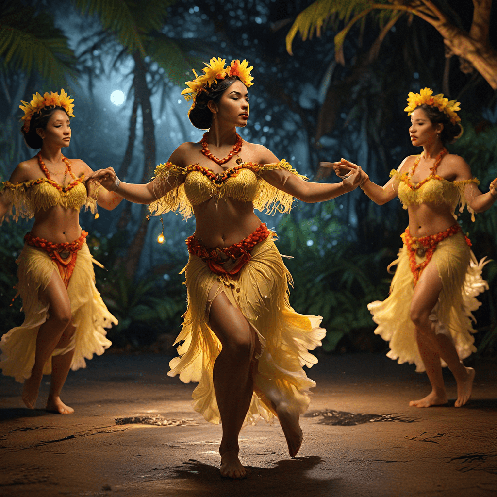 Hawaiian Night Dancers:  Legends of the Supernatural