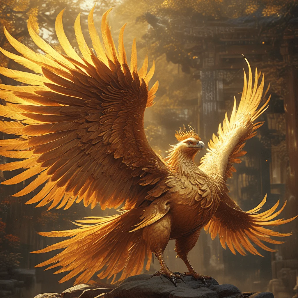 The Mystical Rise of the Golden Phoenix in Korean Mythology