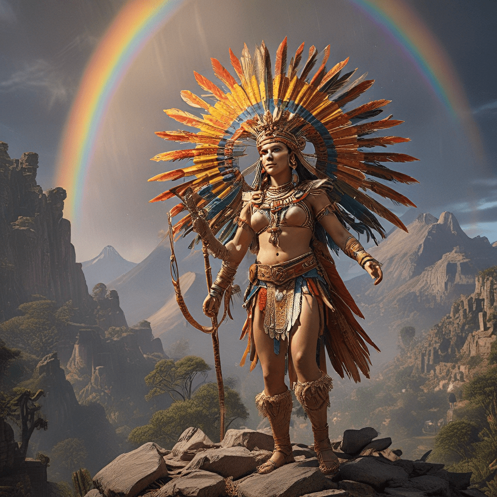 The Myth of the Aztec Goddess of Rainbows, Iztaccihuatl