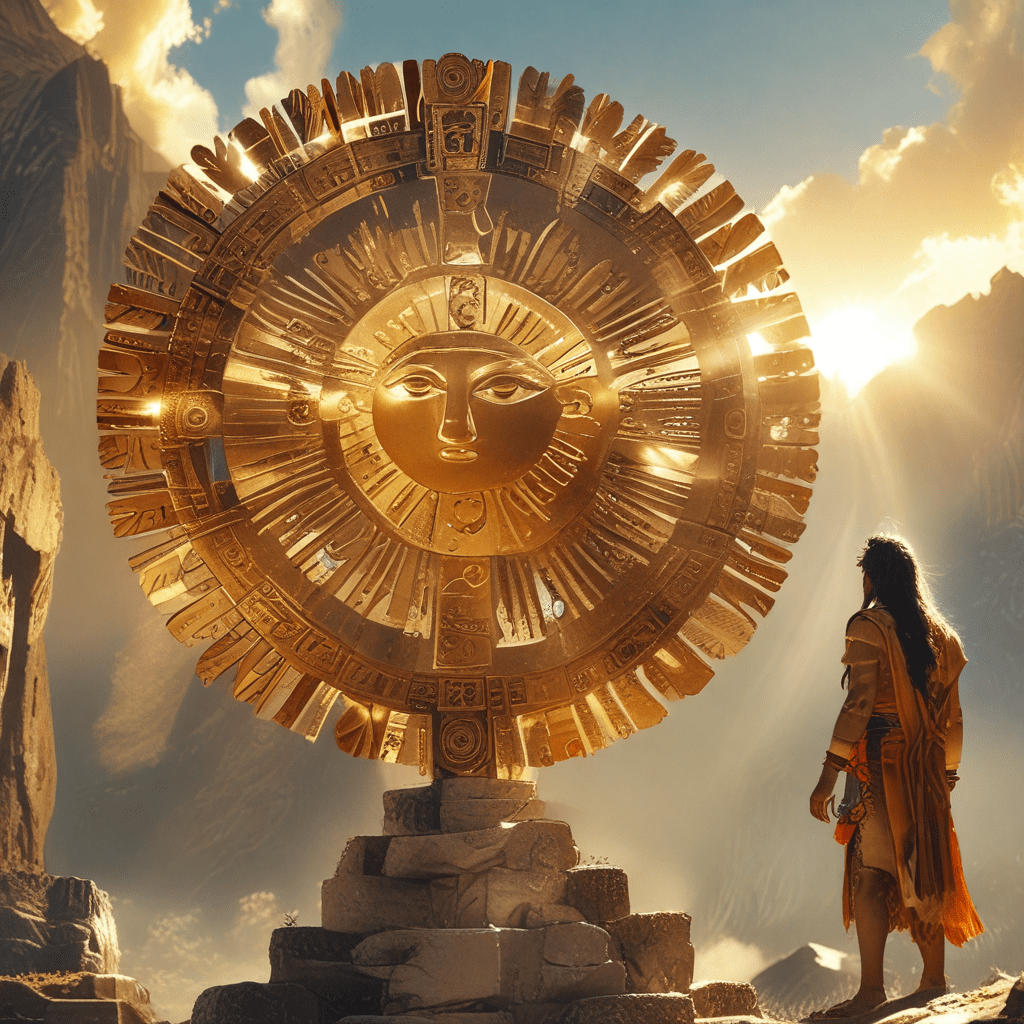 The Incan Myth of the Golden Sun Disk: Symbol of Divine Power