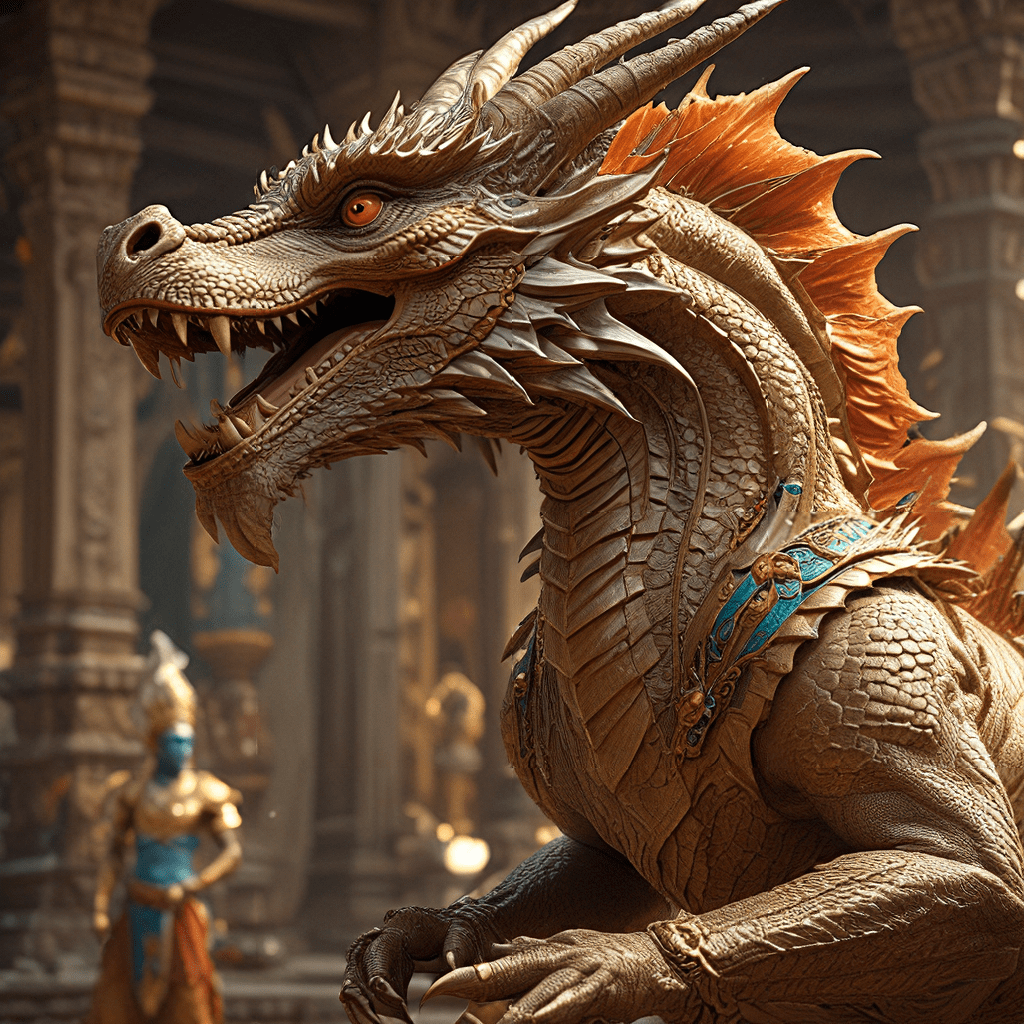 Dragons in Indian Mythology: Guardians of Treasures and Symbols of Power