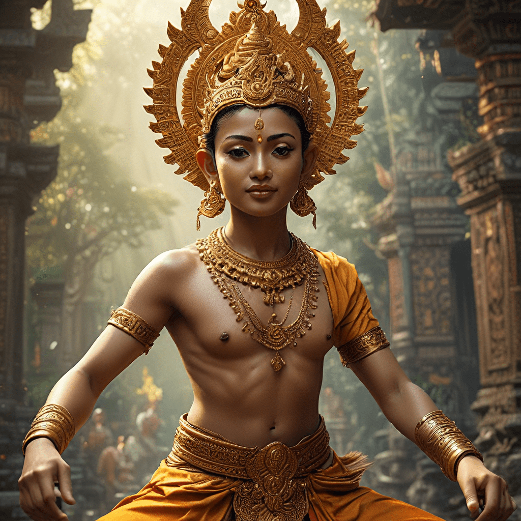 Hindu-Buddhist Myths Shape Indonesian Culture