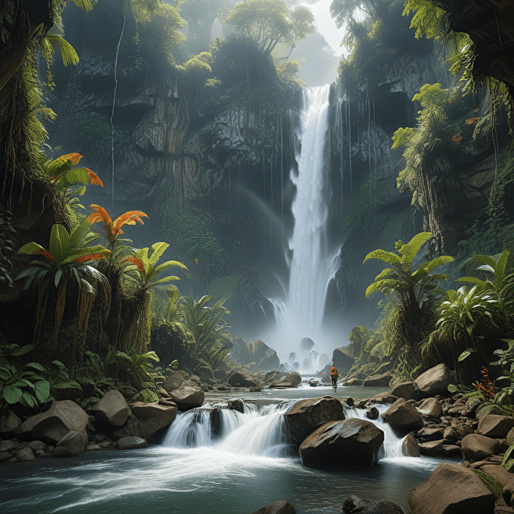 Indonesian Legends: Where Mythical Waterfalls Come to Life