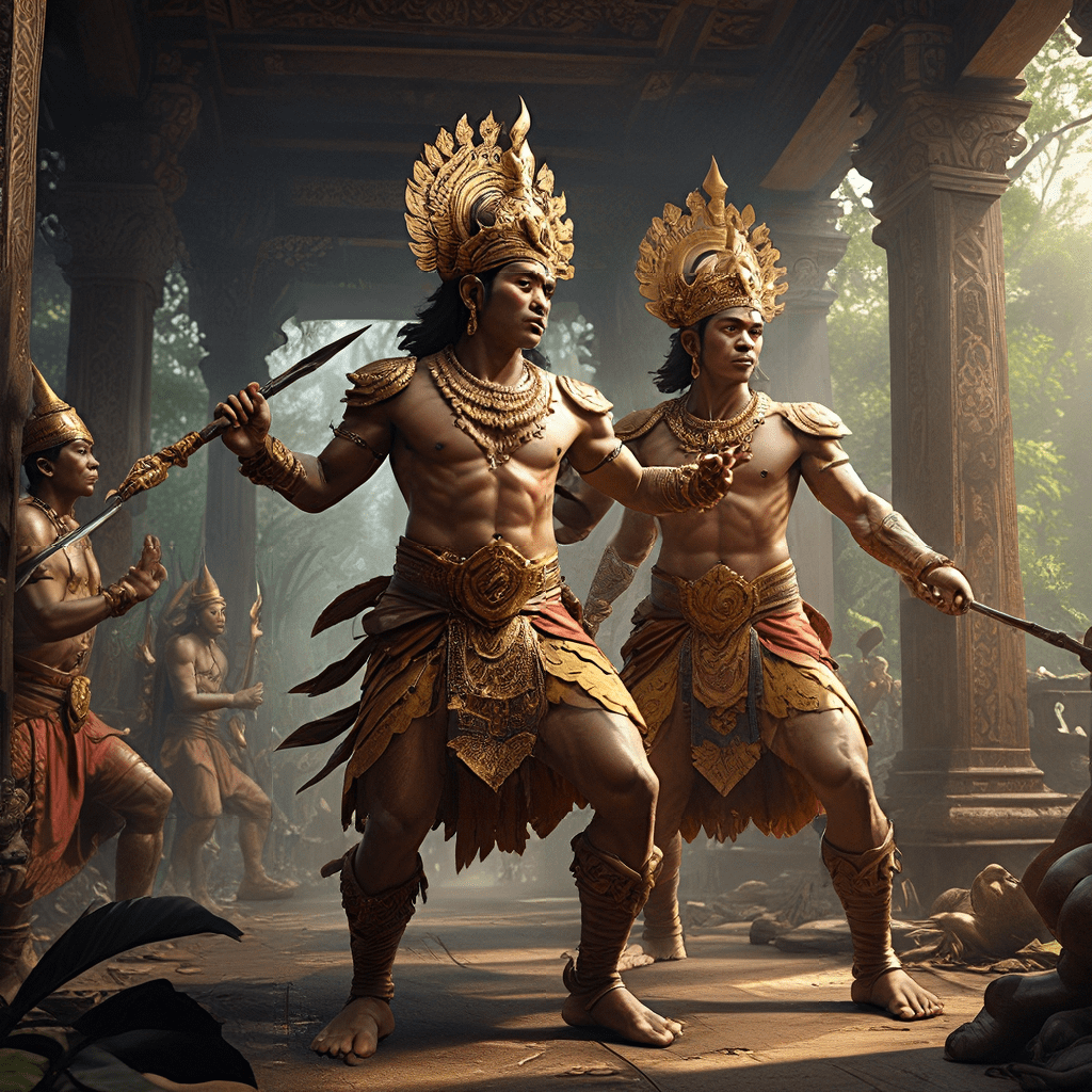 Indonesian Myths: Tales of Unity and Conflict