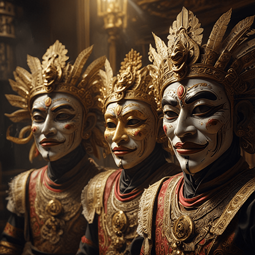 Indonesian Theater’s Mystical Masks