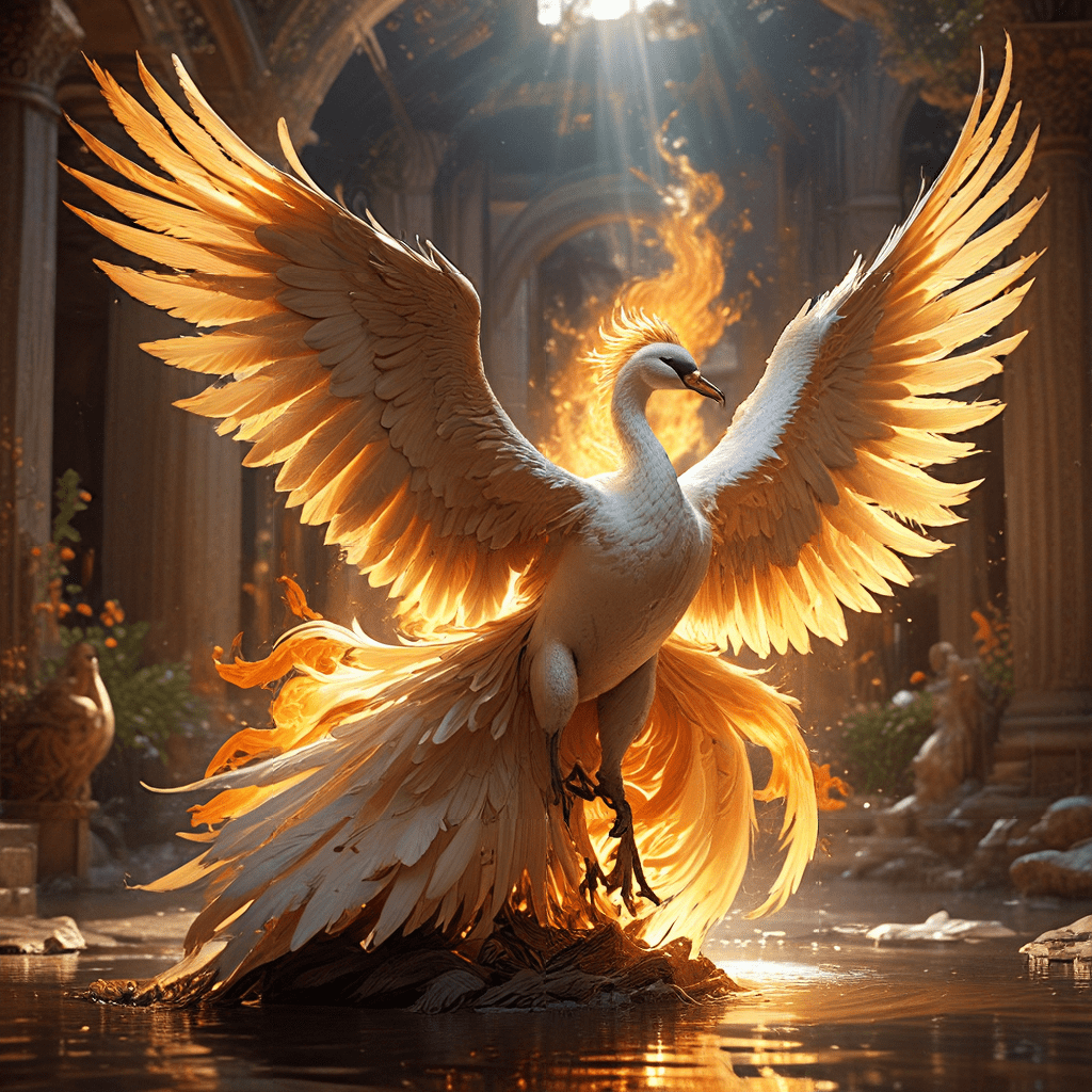 Phoenix and Swan: Symbols of Beauty, Grace, and Life’s Cycle