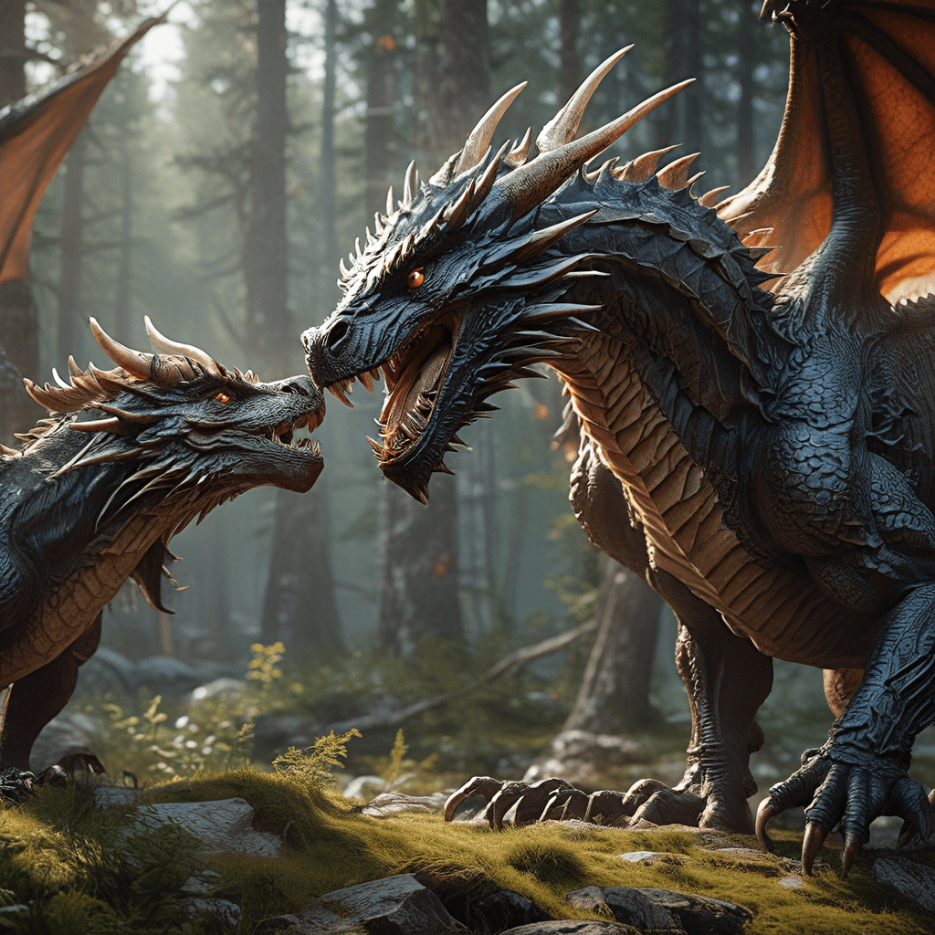 Scandinavian Dragons: Fierce Legends of Wyverns