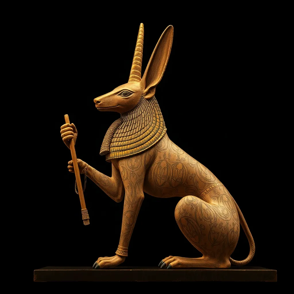 Anubis in Egyptian Art: Symbolism and Depiction in Ancient Artwork