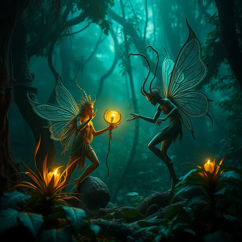 Fairies of the Amazon:  The Spirits of the Rainforest