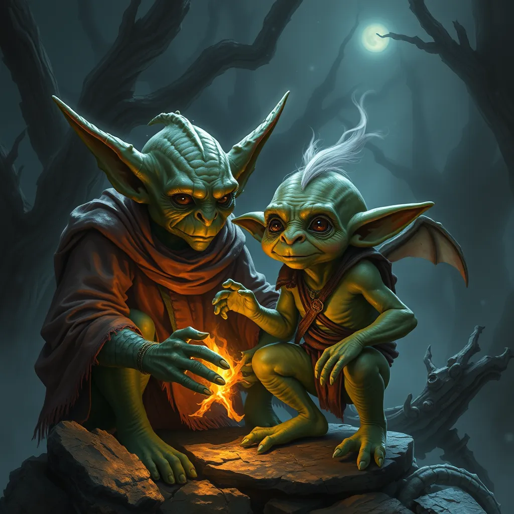 Goblin Companionship: The Unexpected Bond Between Man and Goblin