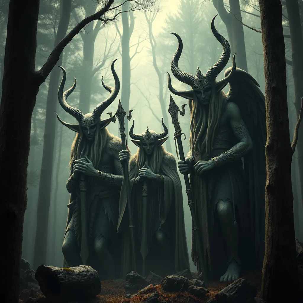 Guardians of the Forest: The Elven Protectors in Slavic Mythology