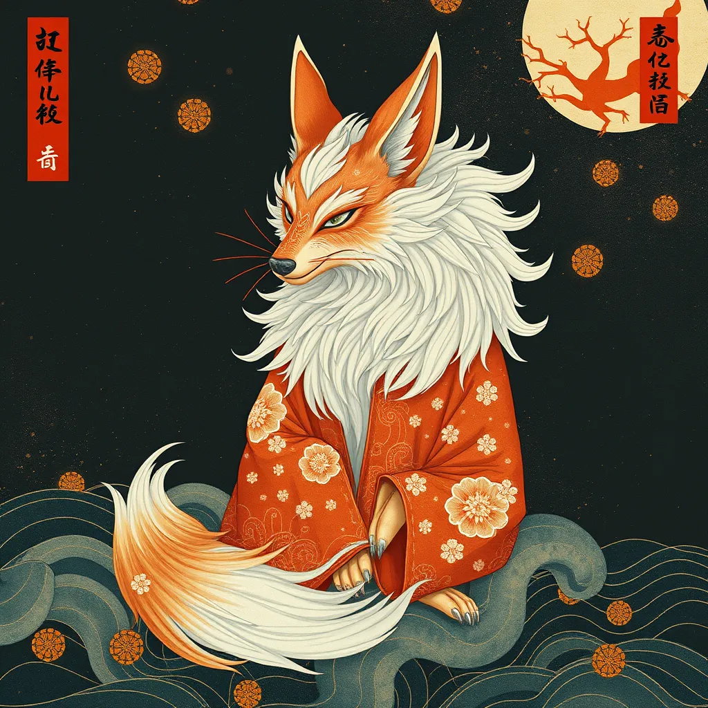 Kitsune in Japanese Art and Literature: A Visual Journey Through Mythology