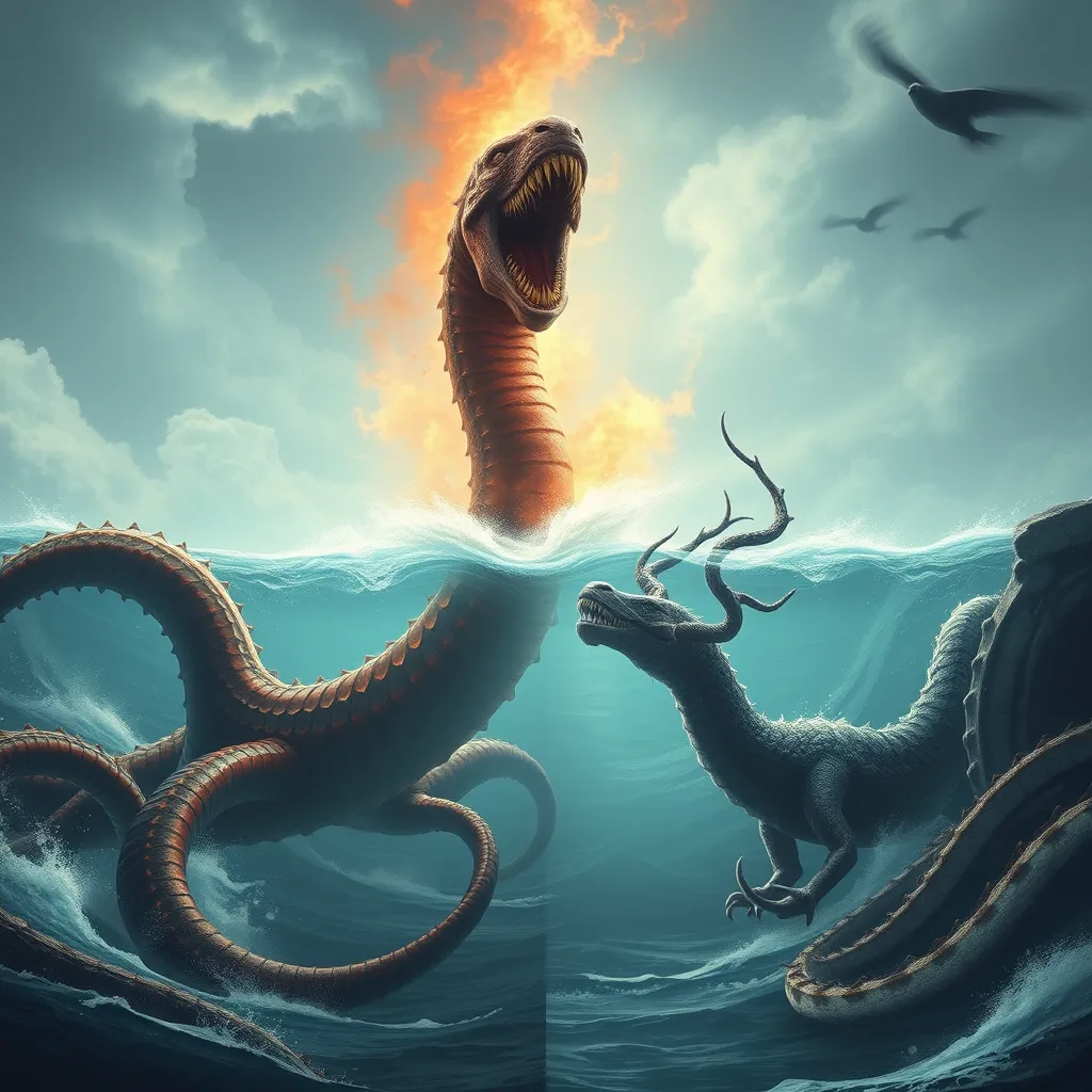 Kraken vs. Leviathan: Comparing Sea Monsters in Different Mythologies