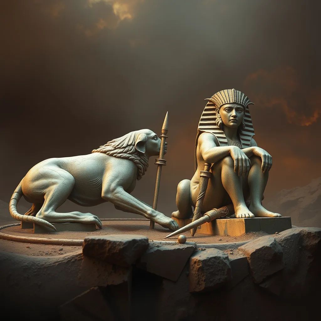 Oedipus and the Sphinx: A Tale of Wit and Tragedy