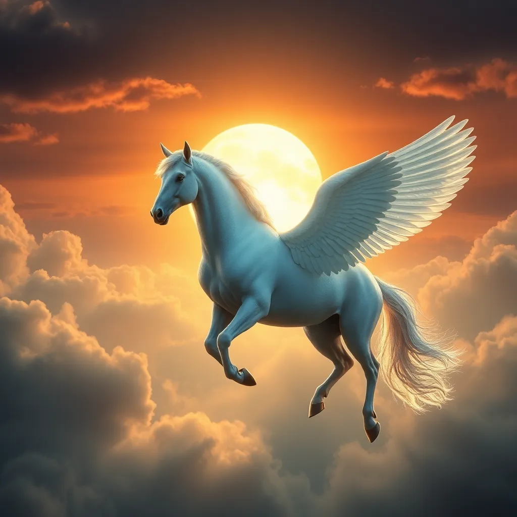 Pegasus: The Mythical Horse and its Connection to the Dawn and the Rising Sun