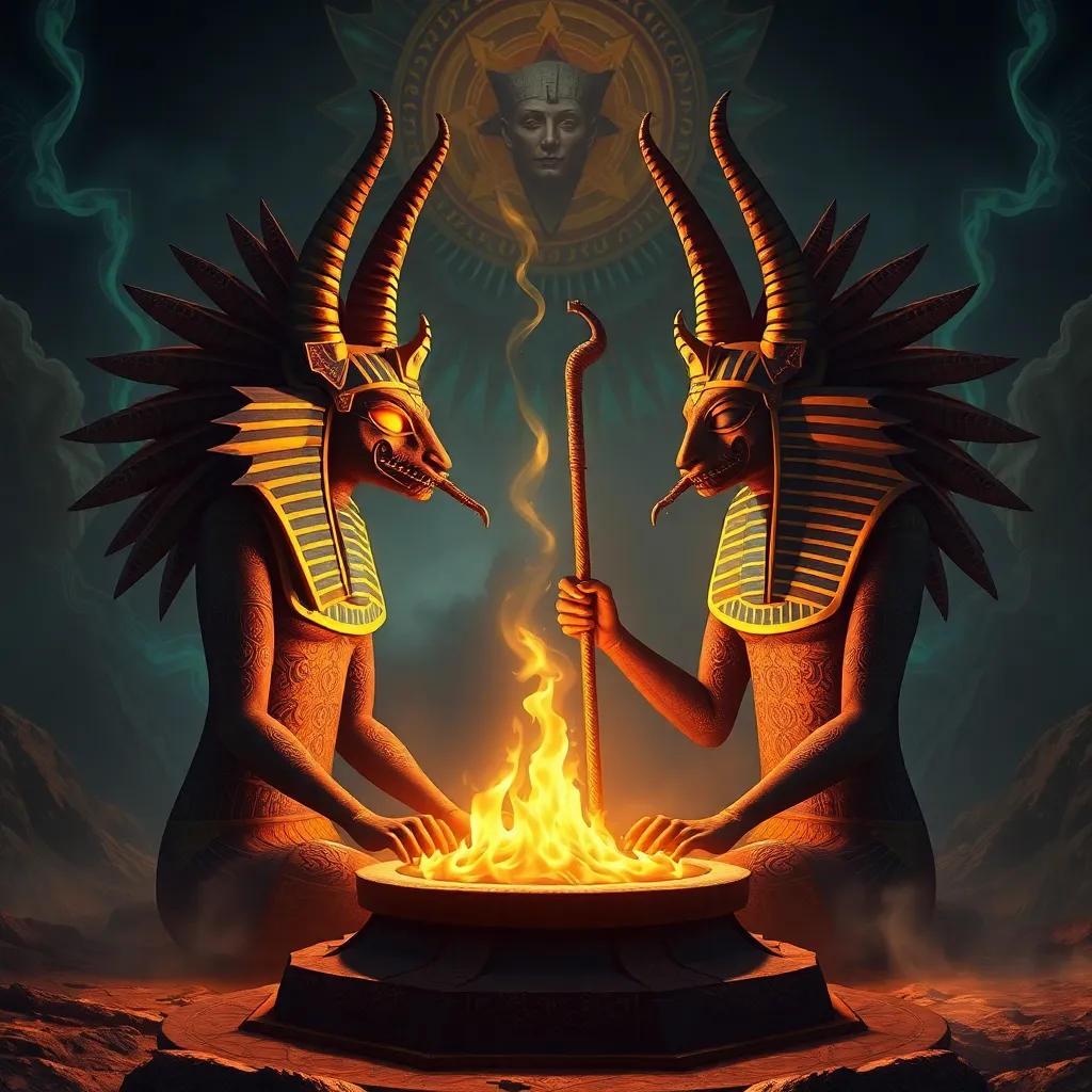 The Anubis and Osiris Connection: A Tale of Death, Rebirth, and the Afterlife