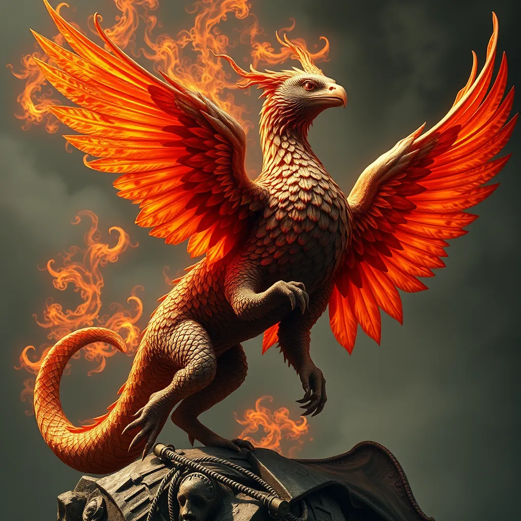 The Basilisk and the Phoenix: Exploring the Symbolism of Death and Rebirth in Ancient Rome