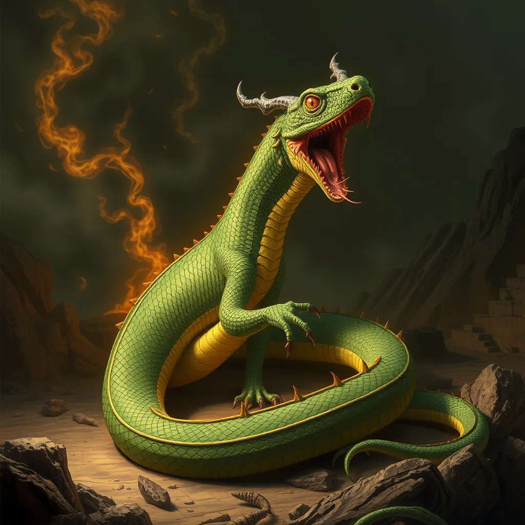 The Basilisk in Greek Mythology: Examining the Monster’s Role in Classical Literature and Art