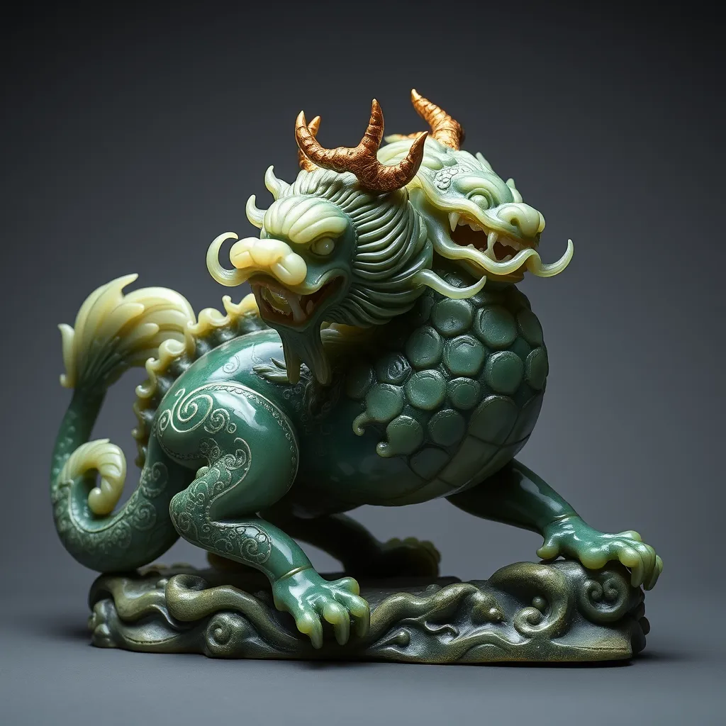 The Chimera in Chinese Art: From Jade Sculptures to Painted Scrolls