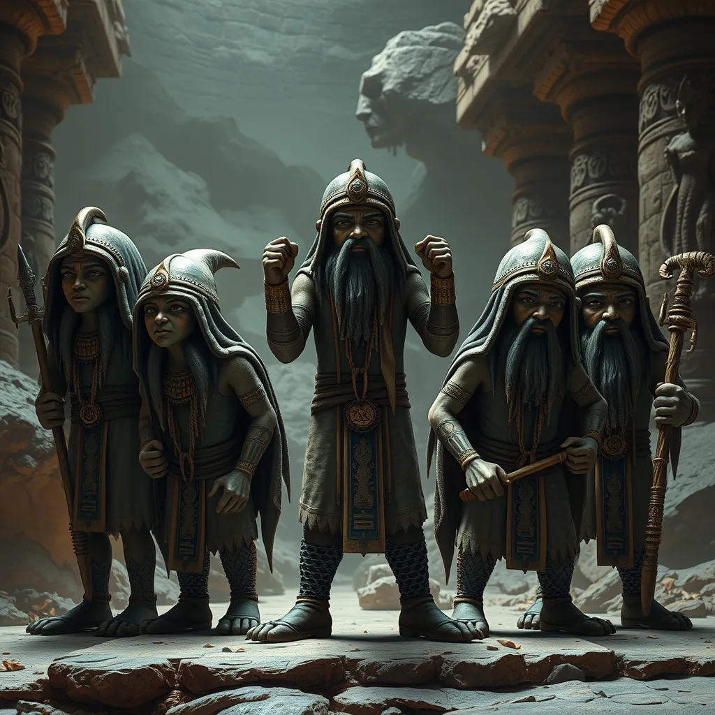 The Dwarves of the Underworld: Examining the Role of Dwarves in Egyptian Mythology