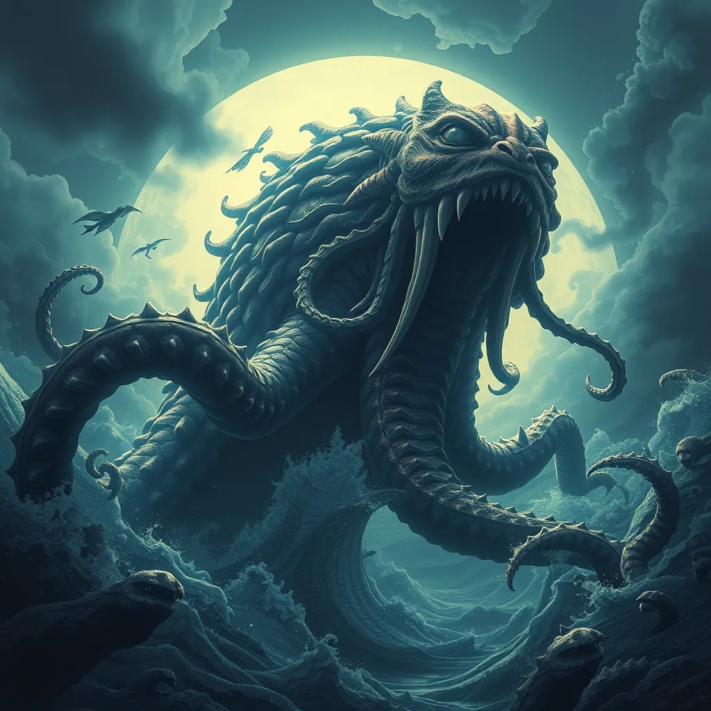 The Giant of the Deep: A Japanese Legend of the Kraken