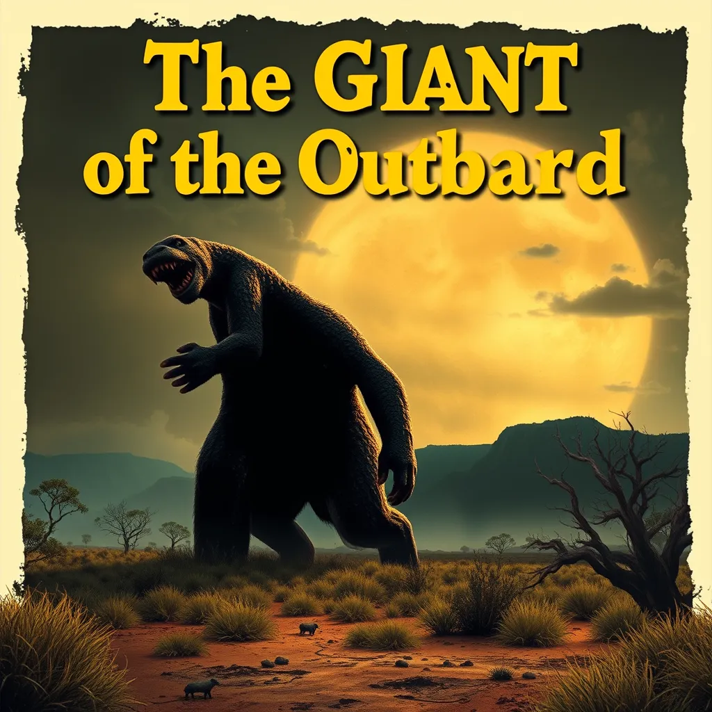 The Giant of the Outback: An Australian Aboriginal Legend of the Bunyip