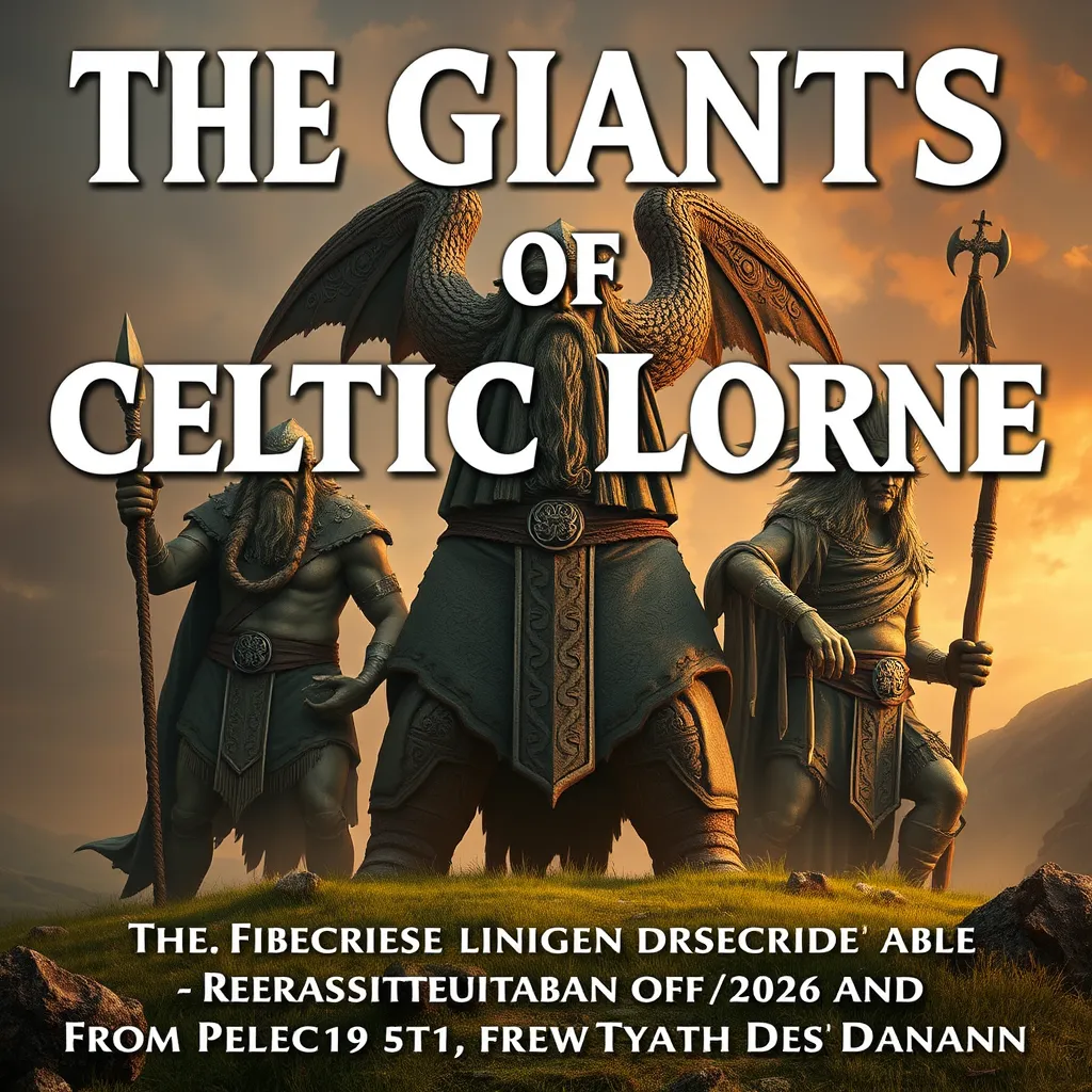 The Giants of Celtic Lore: From Fearsome Fomorians to Mighty Tuatha Dé Danann