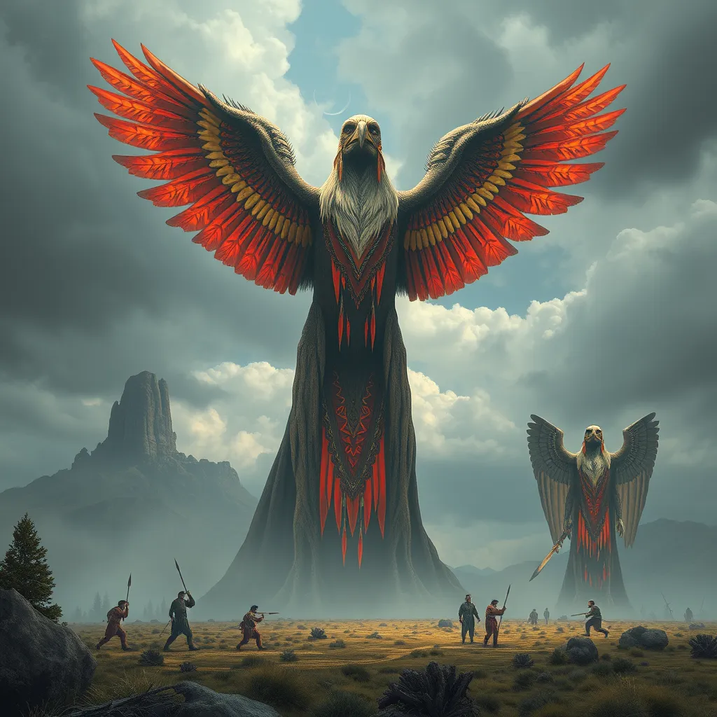 The Giants of Native American Mythology: From Thunderbird to Giant Beings of the West