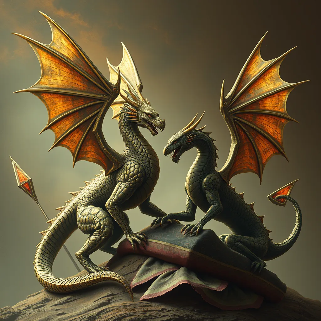 The Griffin and the Dragon: A Tale of Ancient Rivals in Babylonian Mythology