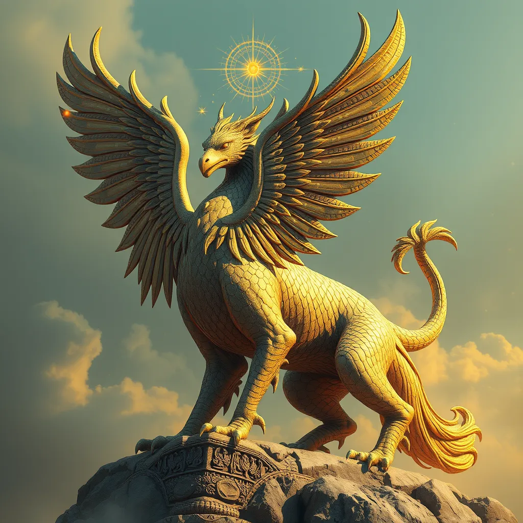 The Griffin as a Cosmic Guardian: Exploring its Role in Zoroastrianism