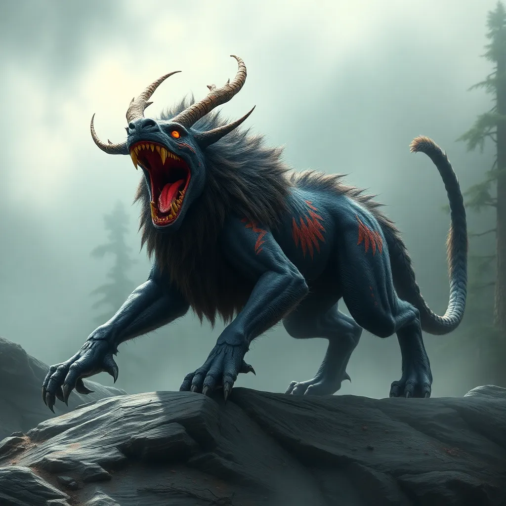 The Manticore in North American Mythology: A Beast of the Native American Legends