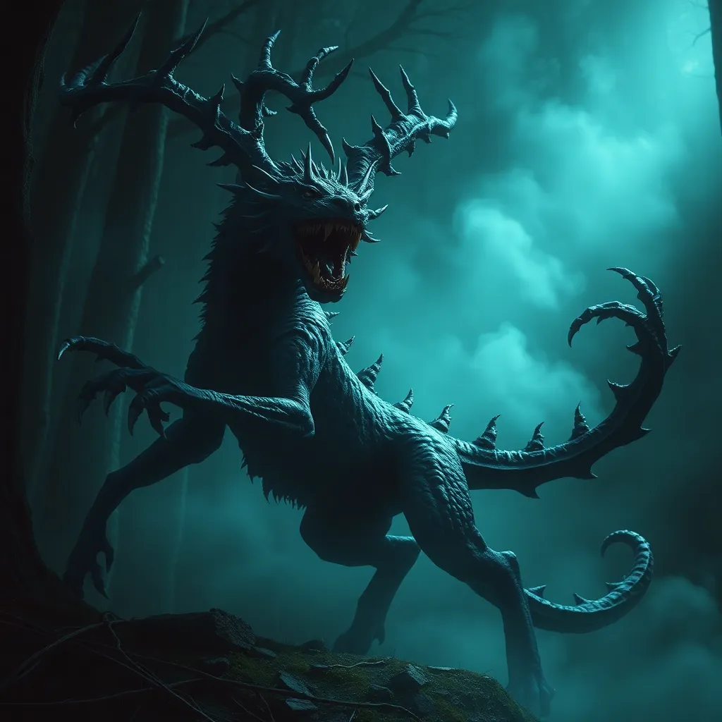 The Manticore in Slavic Mythology: A Creature of the Dark Forest?