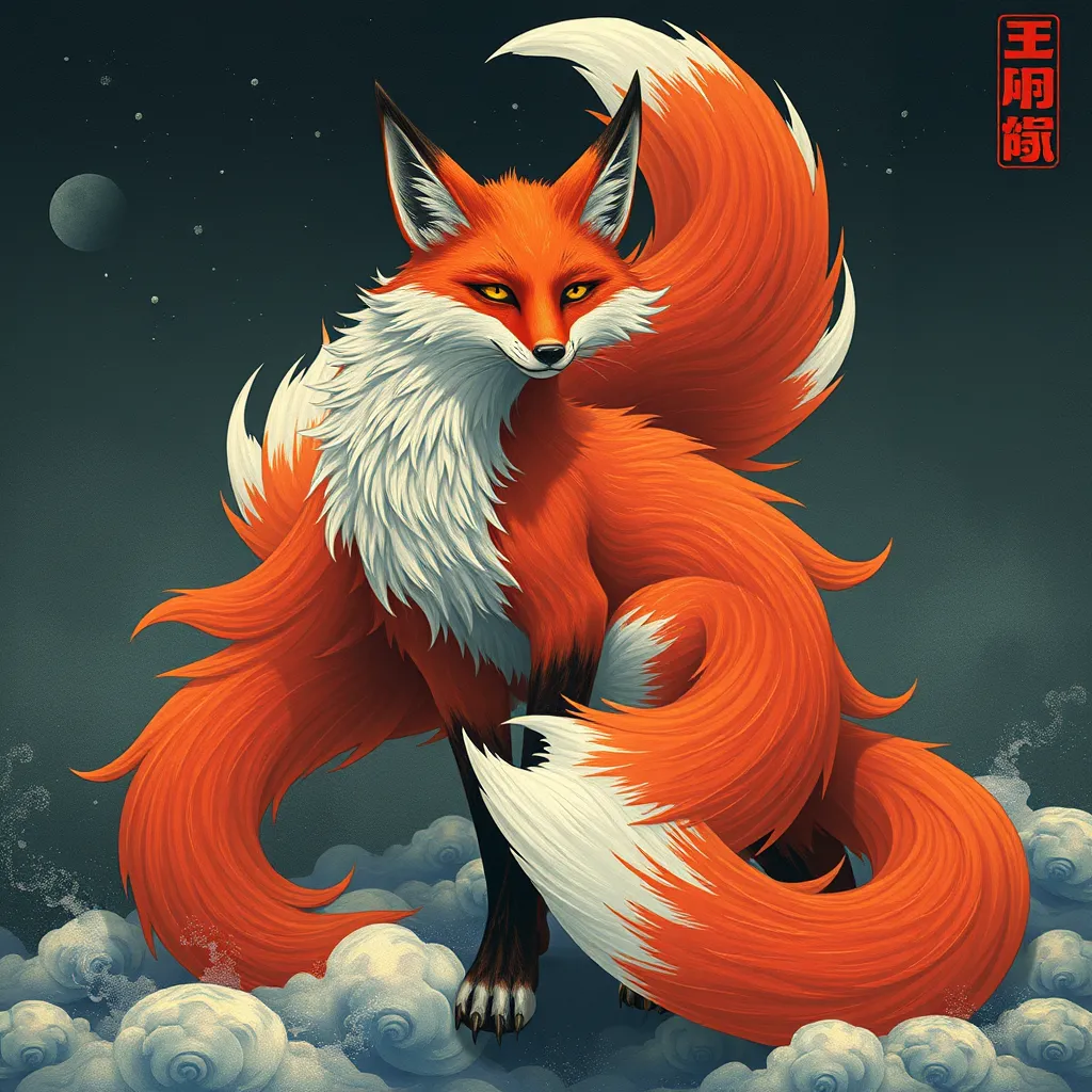 The Nine-Tailed Fox: Exploring the Kitsune in Japanese Folklore