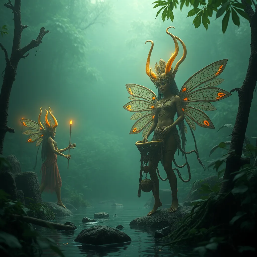 The Nymphs of the Amazon: Exploring the Lore of the Yara and the Boitatá