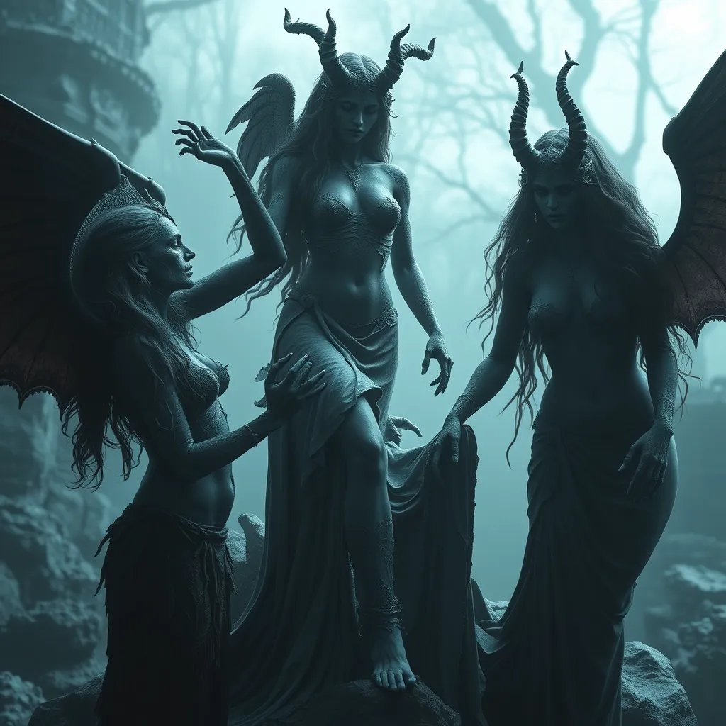 The Nymphs of the Dead: Exploring the Lore of the Lamia and the Erinyes