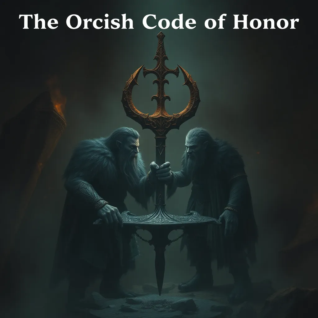 The Orcish Code of Honor: Exploring the Moral Principles of Orcish Cultures