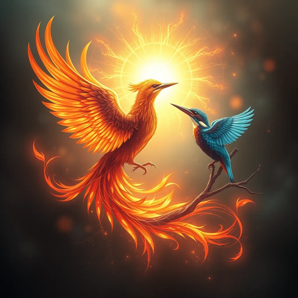 The Phoenix and the Kingfisher: The Symbol of Light, Hope, and the Guiding Spirit