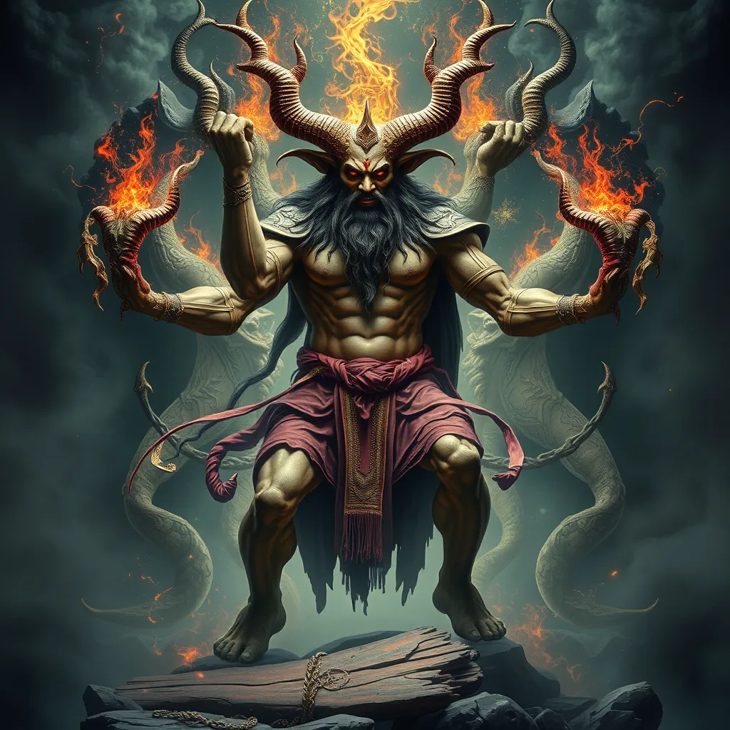 The Rakshasa in Ancient Greek Mythology: The Titans and their Demonic Descendants