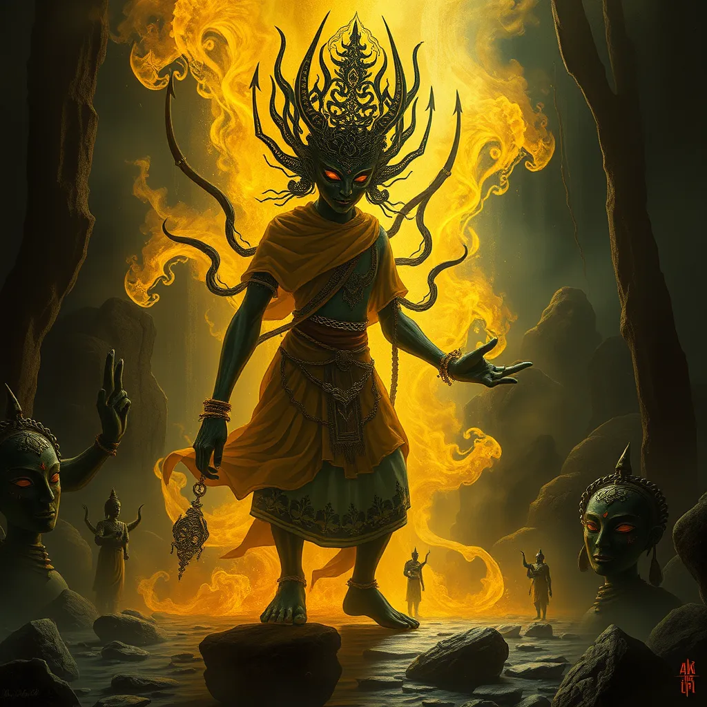 The Rakshasa in Burmese Folklore: The Shadowy Beings of the Land of Gold